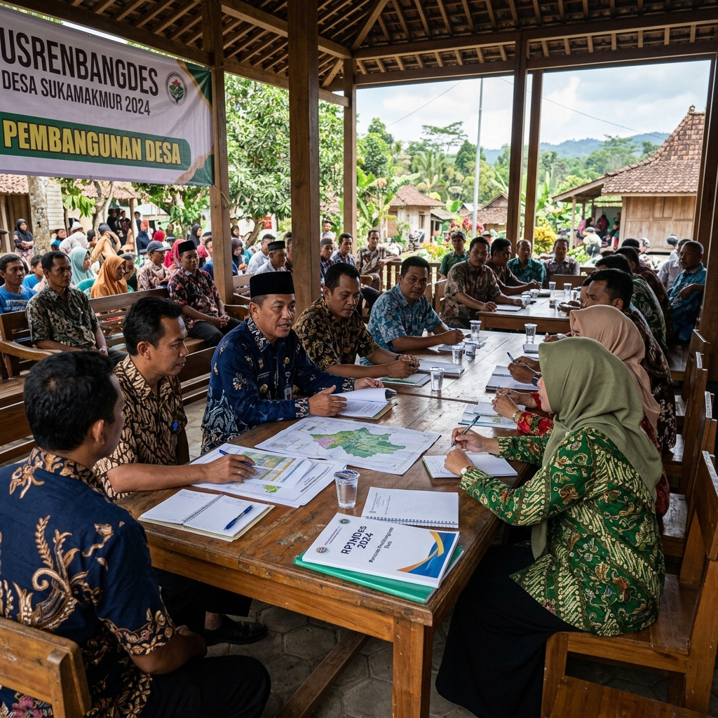 Musrenbangdes Desa Krocok Tahun 2026 Menetapkan Prioritas Pembangunan Jalan & Irigasi #6